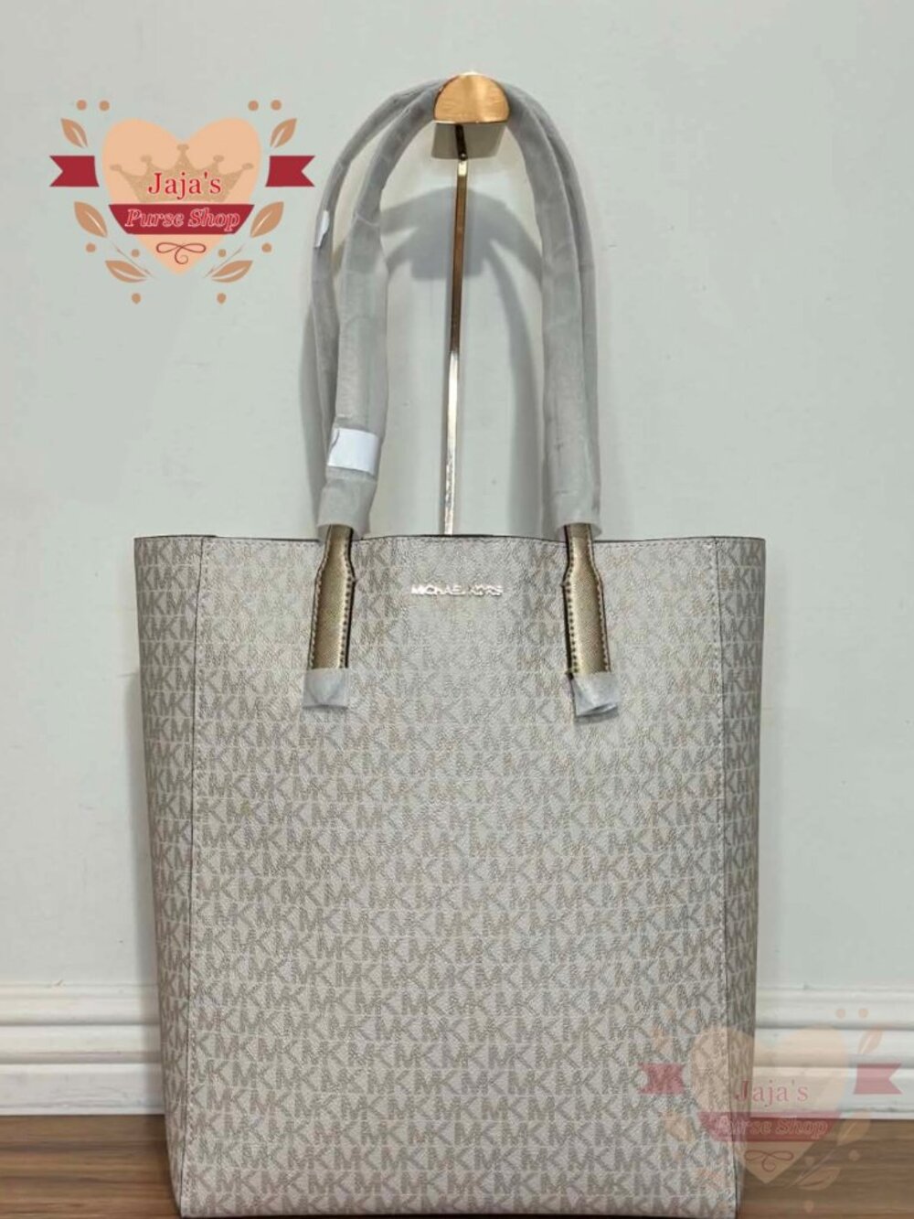 ❤️Michael Kors Large Logo-Print Canvas Tote❤️